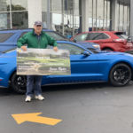 Grant Swung a Hole in One to Win a Ford Mustang